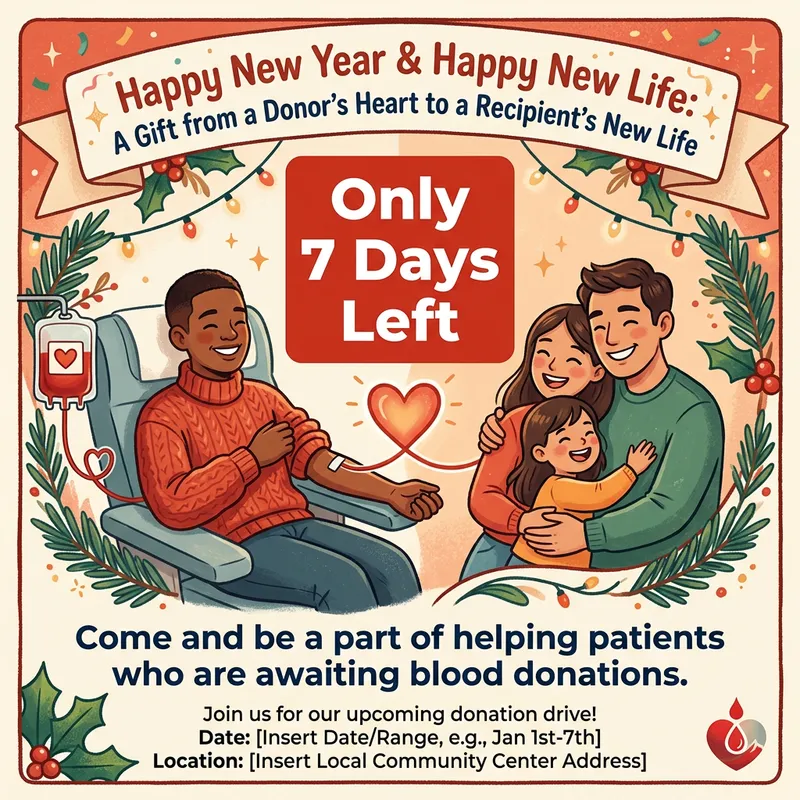 Countdown to Blood Donation Event: Gift of Life Countdown to Blood Donation Event: Gift of Life