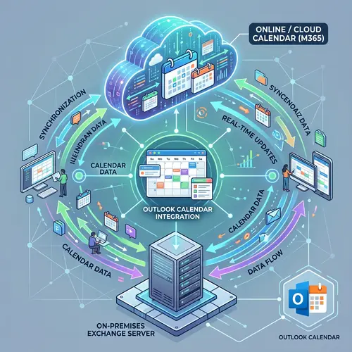 Outlook Calendar Integration Design: Online & On-Premises Sync