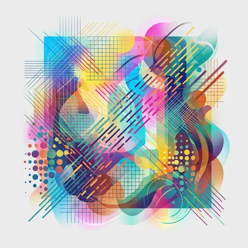 Colorful Abstract Patterns - Minimalistic Design