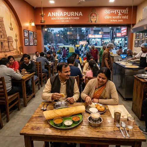 Authentic South Indian Restaurant in Delhi