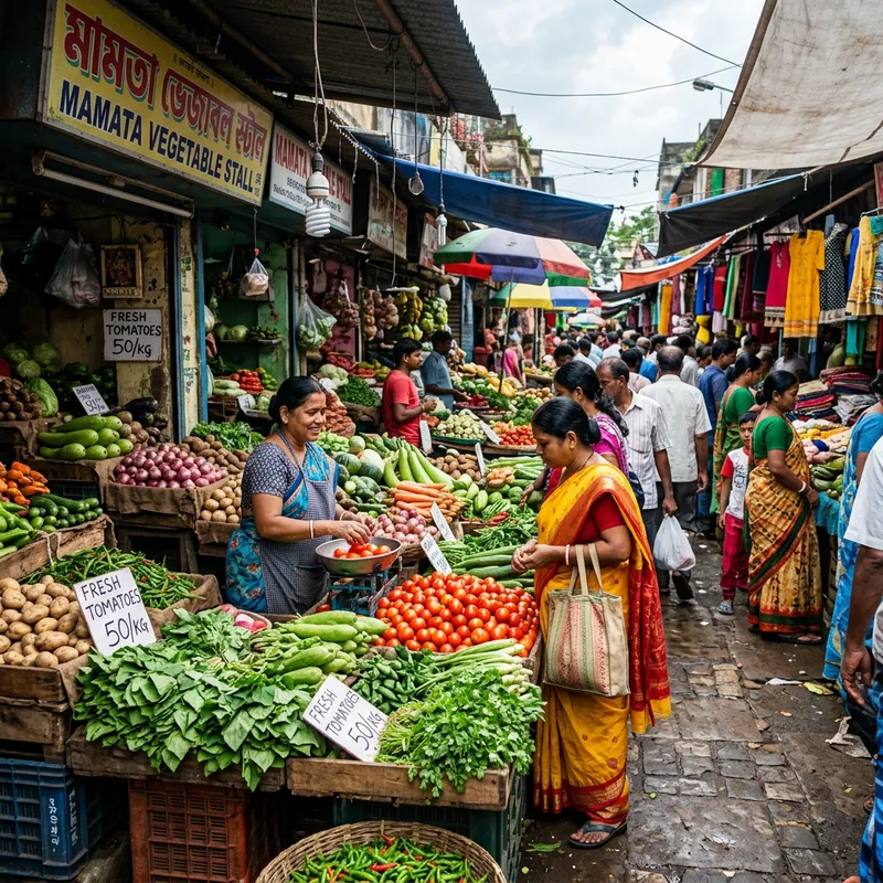 Fresh Vegetables at Your Local Market