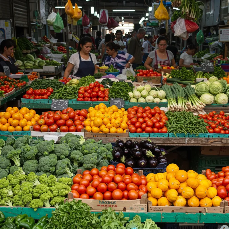Fresh Vegetables at Your Local Market