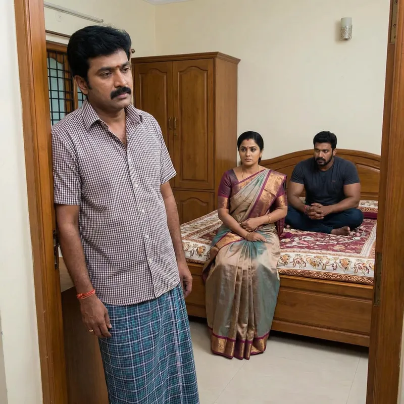 Cuckold Hubby Watching Wife in Saree