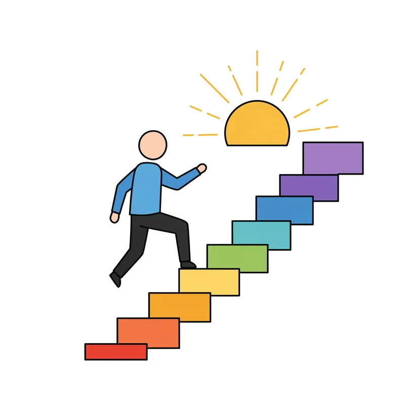 Self Improvement Clipart & Vectors