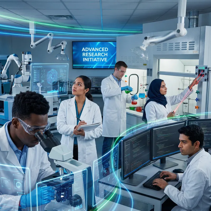 Diverse Students in Tech Lab Experiments - Captured in High-Speed