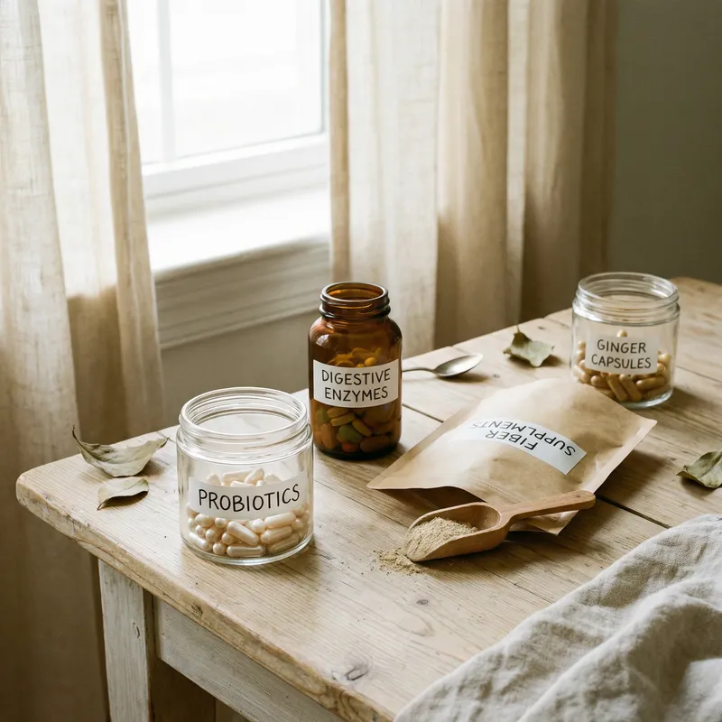 Best Digestive Health Supplements: Probiotics, Enzymes, Fiber & Ginger