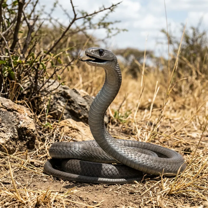 Black Mamba Snake: Deadly African Venom