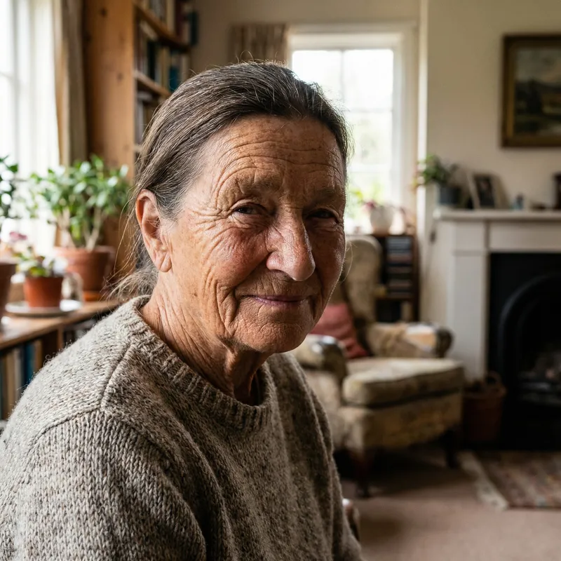 Ultra-Realistic Portrait of an Old Lady