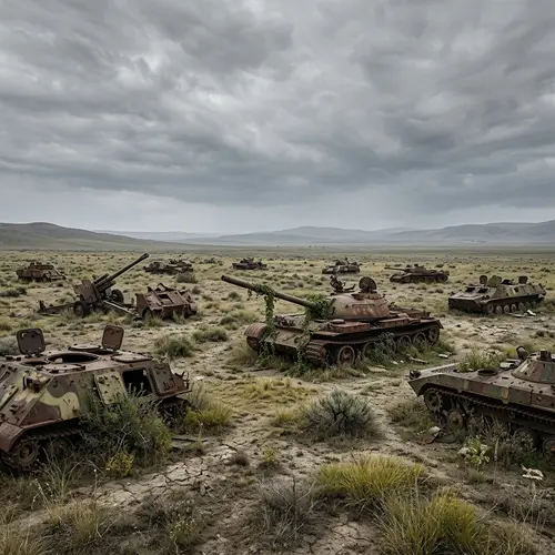 Post-Apocalyptic War Machines: Relics of a Bygone Era