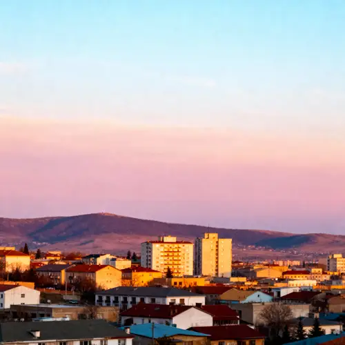 Charming Small City Skyline Views