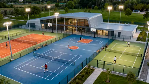 Modern Sports Center with Premium Outdoor Facilities