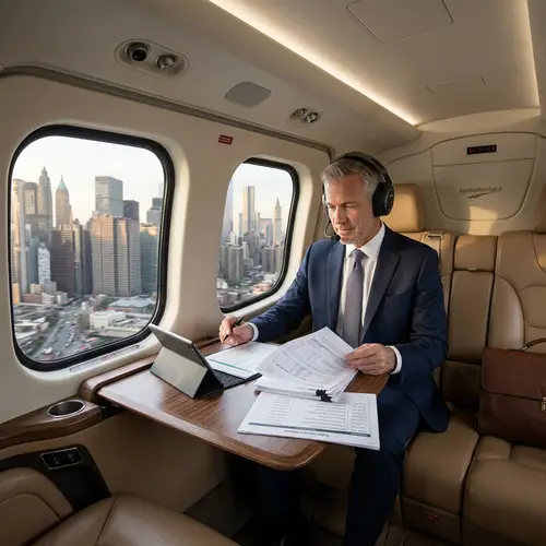 Helicopter Travel for Business: Boost Efficiency & Confidentiality