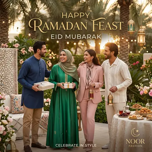 Happy Ramadan Feast for Fashion Brand