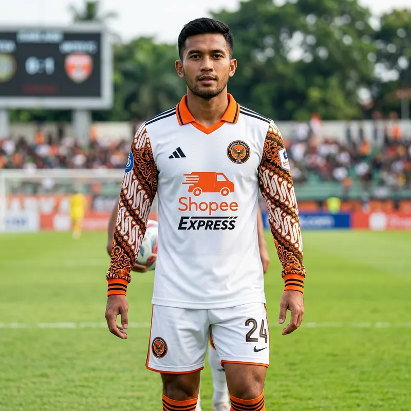 Custom White Soccer Jersey with Vintage Collar