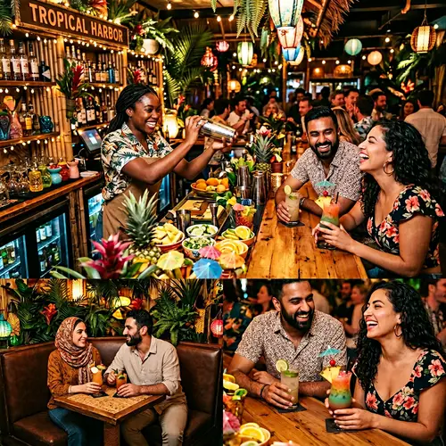Tropical Drinks Bar: Experience Vibrant Cocktails