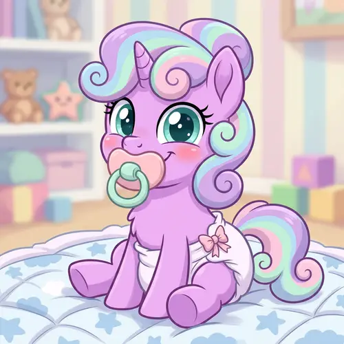 Colorful Animated Pony Character | Cartoons Design