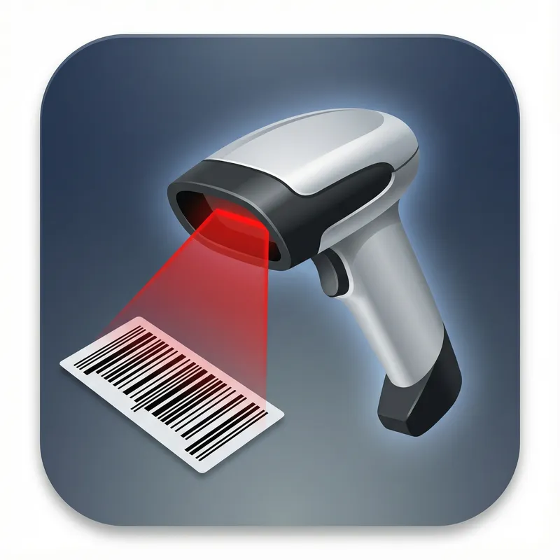 Modern Windows Scanner Icon for Business Software