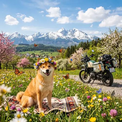 Springtime in Slovakia: Blooming Trees, Shining Sun & More