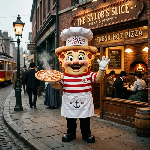 Pizza Mascot - Fun and Delicious Representation