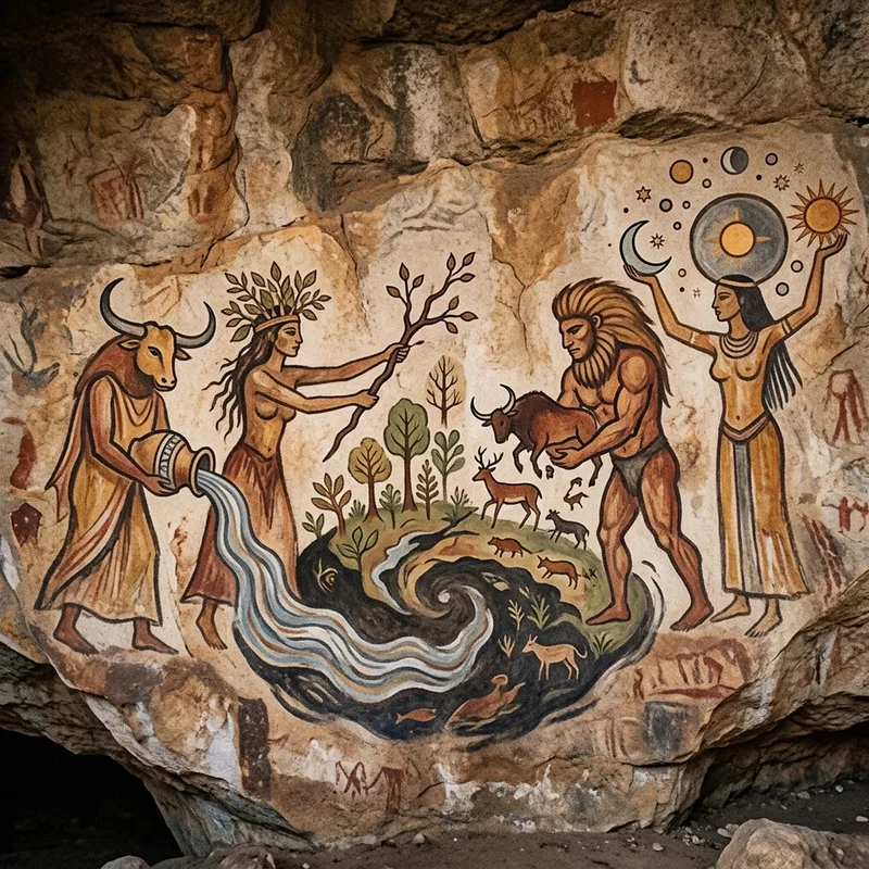 Powerful Deities Creating World Harmony Powerful Deities Creating World Harmony