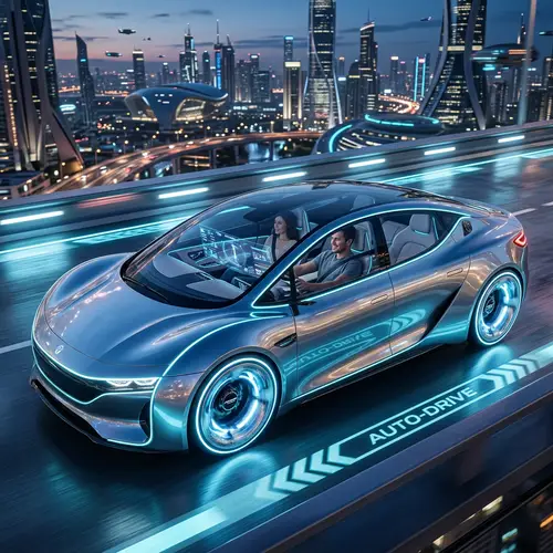 Futuristic Car Design With State-of-the-Art Technology