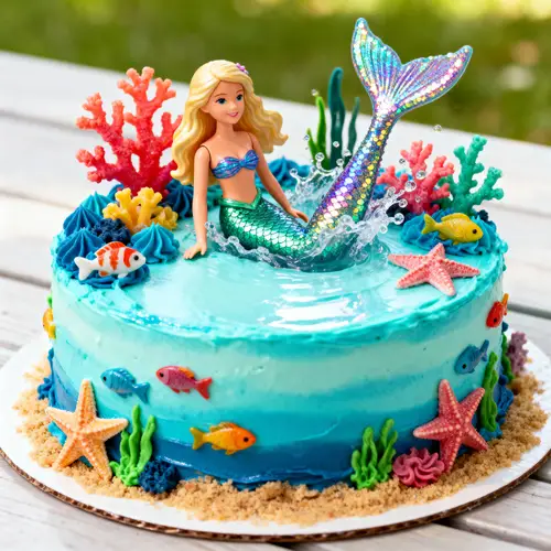 Under the Sea Birthday Cake for Kids