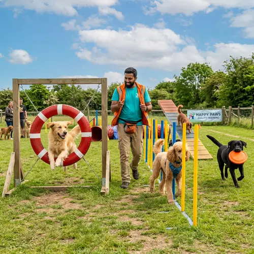 Whimsical Canine Training: Joyful Agility By Expert Dog Trainer