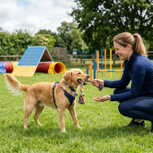 Positive Reinforcement Dog Training | Playful Outdoor Session
