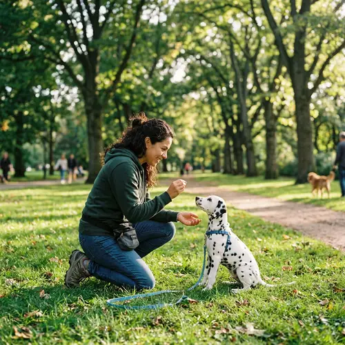 Gentle Puppy Training Session in Loving Atmosphere