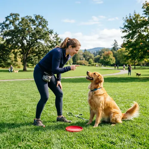 Engaging Dog Training in a Spacious Park | Train Your Dog