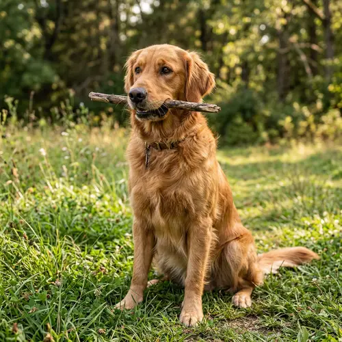 Realistic Style Dog Illustration: Detailed Fur, Eyes & Anatomy