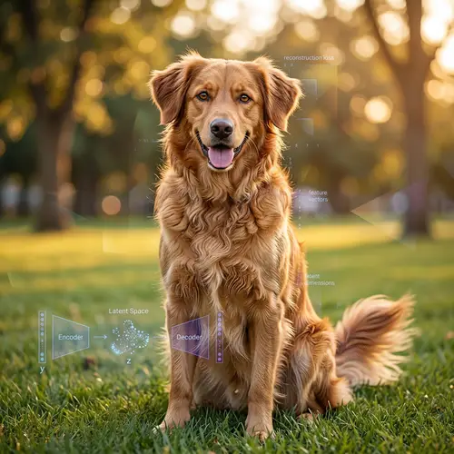 Variational Autoencoder Interpretation of Canine with Tapered Ears and Expressive Eyes