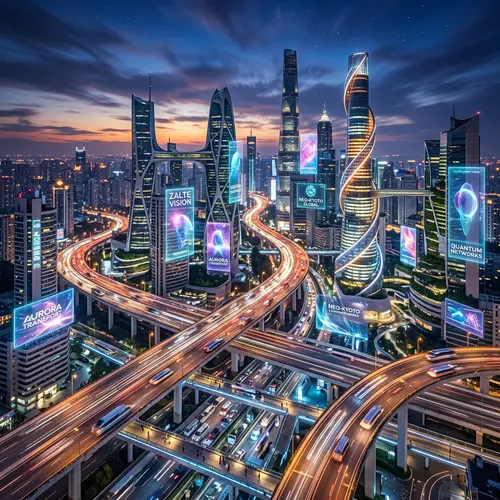 Collaborating with Zalte Design: Futuristic Cityscape