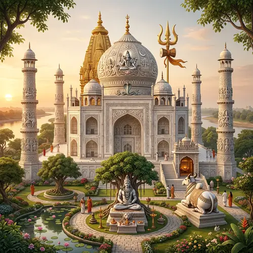Taj Mahal as Hindu Temple of Lord Shiva