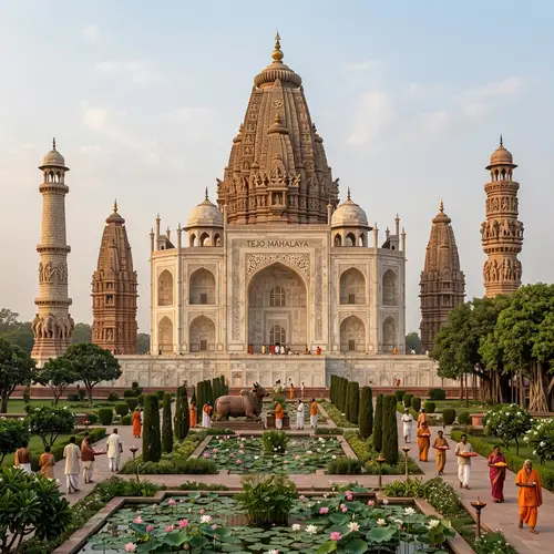 Tejo Mahalaya: Reimagining Taj Mahal as an Ancient Shiva Temple