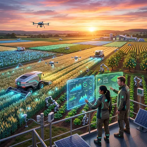 Futuristic Agricultural Products | High-Tech Farming Vision