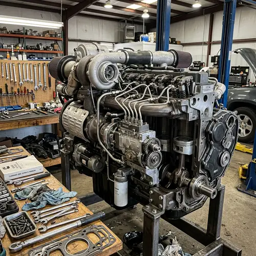 Detailed Diesel Engine Parts | Power & Efficiency