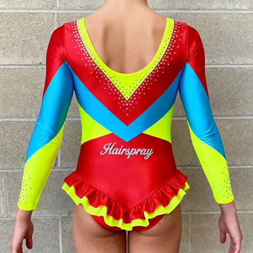 Hairspray Inspired Gymnastics Leotard