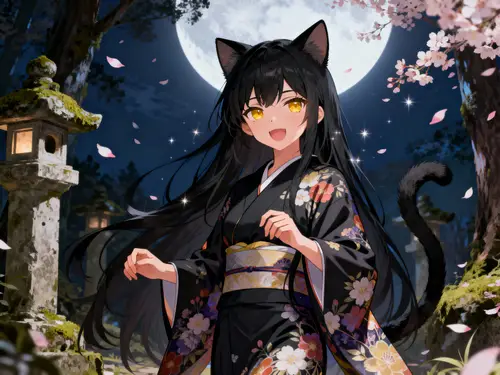 Nekomata Girl: Enigmatic Japanese Folklore