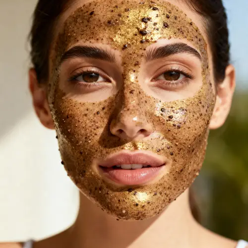 Organic Coffee Facial Scrub for Glowing Skin