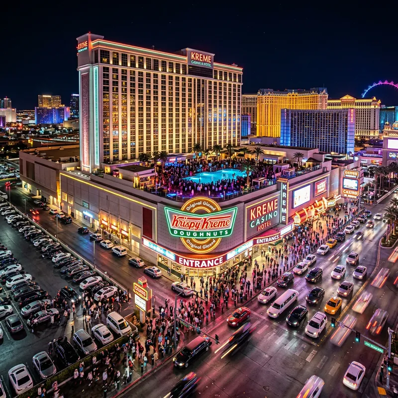 Luxury Las Vegas Hotel & Casino with Krispy Kreme Luxury Las Vegas Hotel & Casino with Krispy Kreme