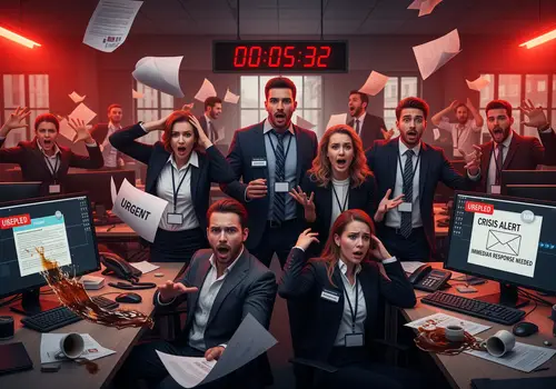 Crisis Communication Failure: Office Chaos Unleashed