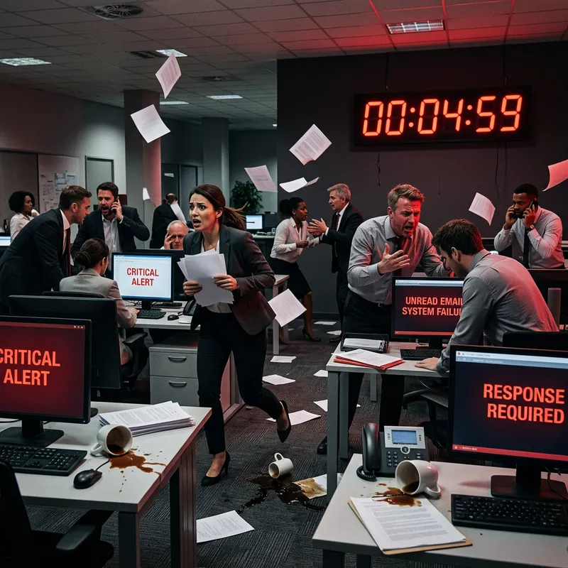 Crisis Communication Failure: Office Chaos Unleashed