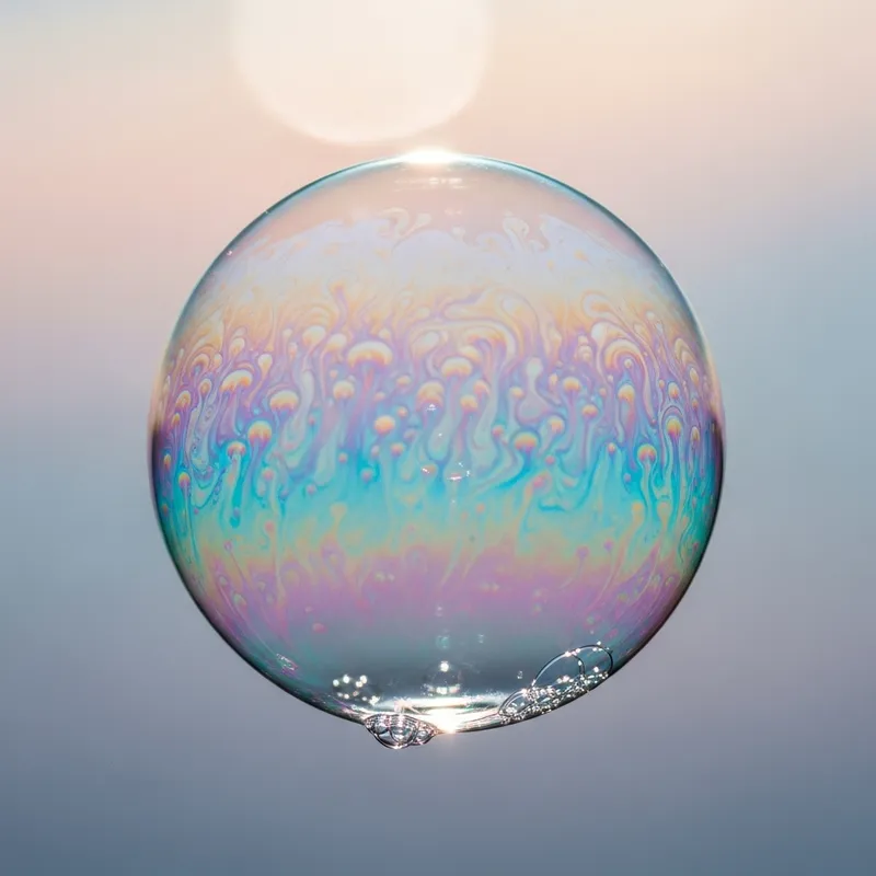 Bright Round Bubble - Colorful Visuals