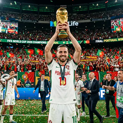 Cristiano Ronaldo with 2026 World Cup | Triumph Celebration