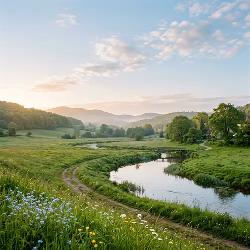 Tranquil Landscapes: Serene Views for a Calm Mind