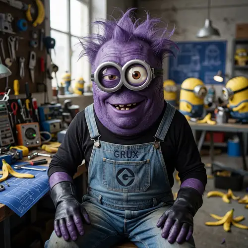 Create Your Own Purple Minion
