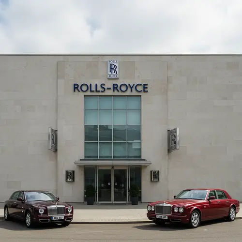 Rolls-Royce Company Building & Car Showcase