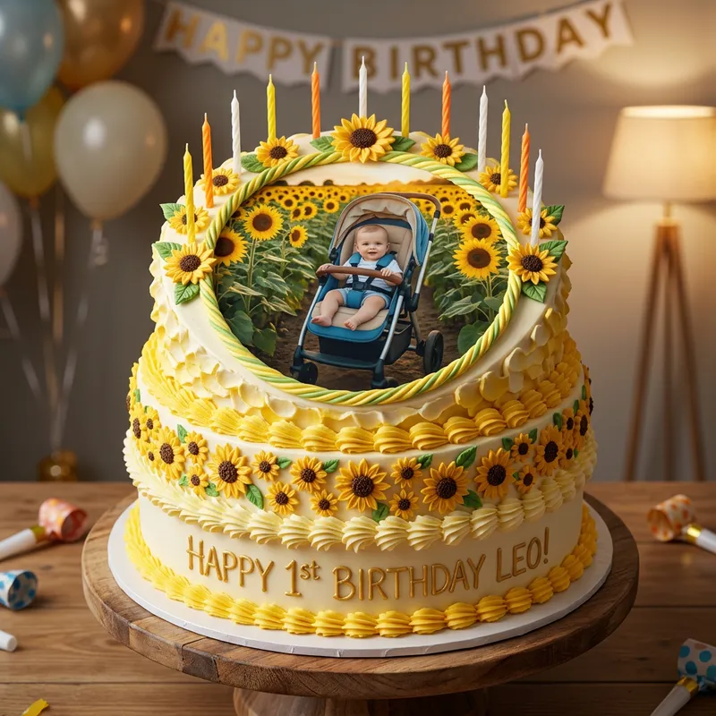 Birthday Cake Image Upload