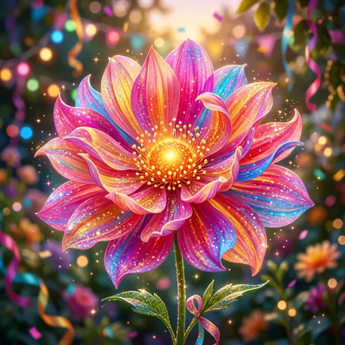 Vibrant Flower Petals for Joyful Celebrations